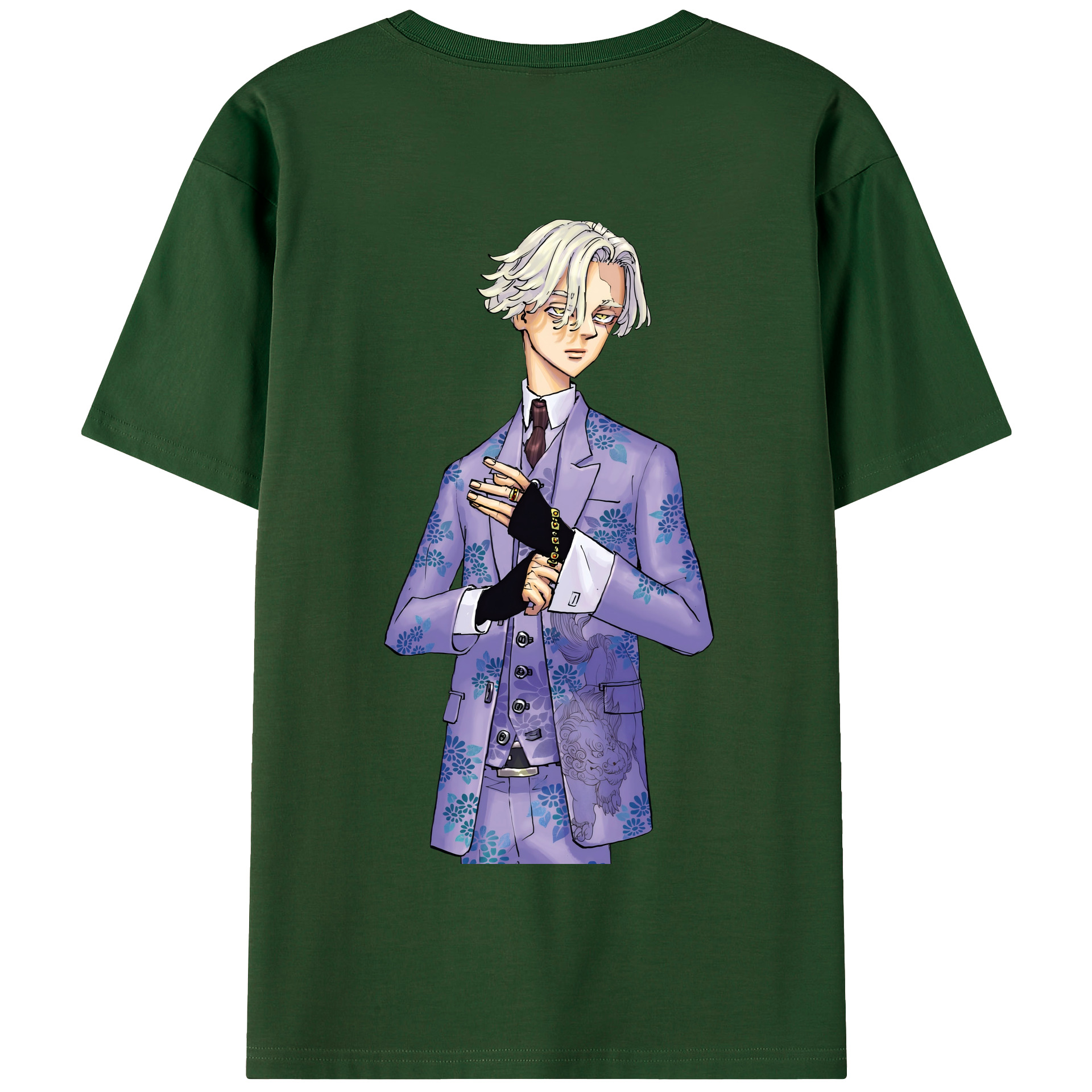 （画像用） 東京リベンジャーズ Tokyo Revengers 綿100％半袖Tシャツ（背面プリント）
